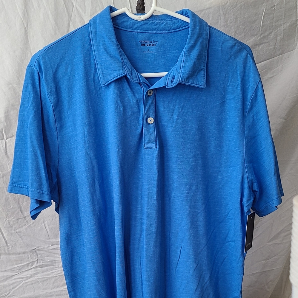 Crown & Ivy Men's collared shirt